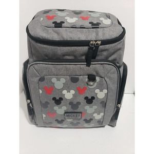 DISNEY BABY MICKEY MOUSE MULTI PIECE DIAPER BAG SET NWT BACKPACK 14 POCKETS